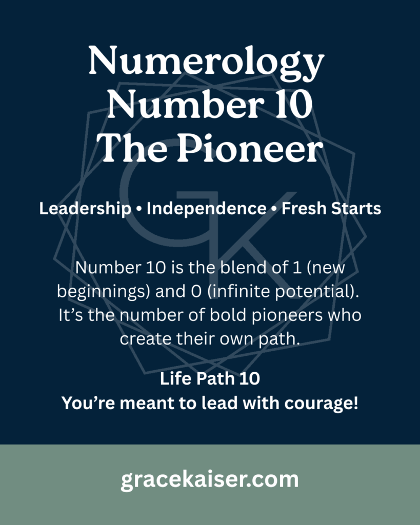 Numerology Number 10 Meaning – New Beginnings, Independence, and Potential