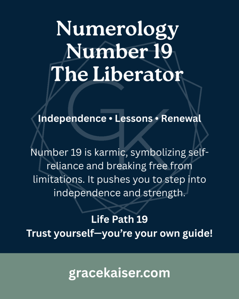 Numerology Number 19 Meaning – Independence, Leadership, and Renewal