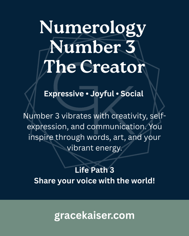 Numerology Number 3 Meaning: Creativity, Self-Expression