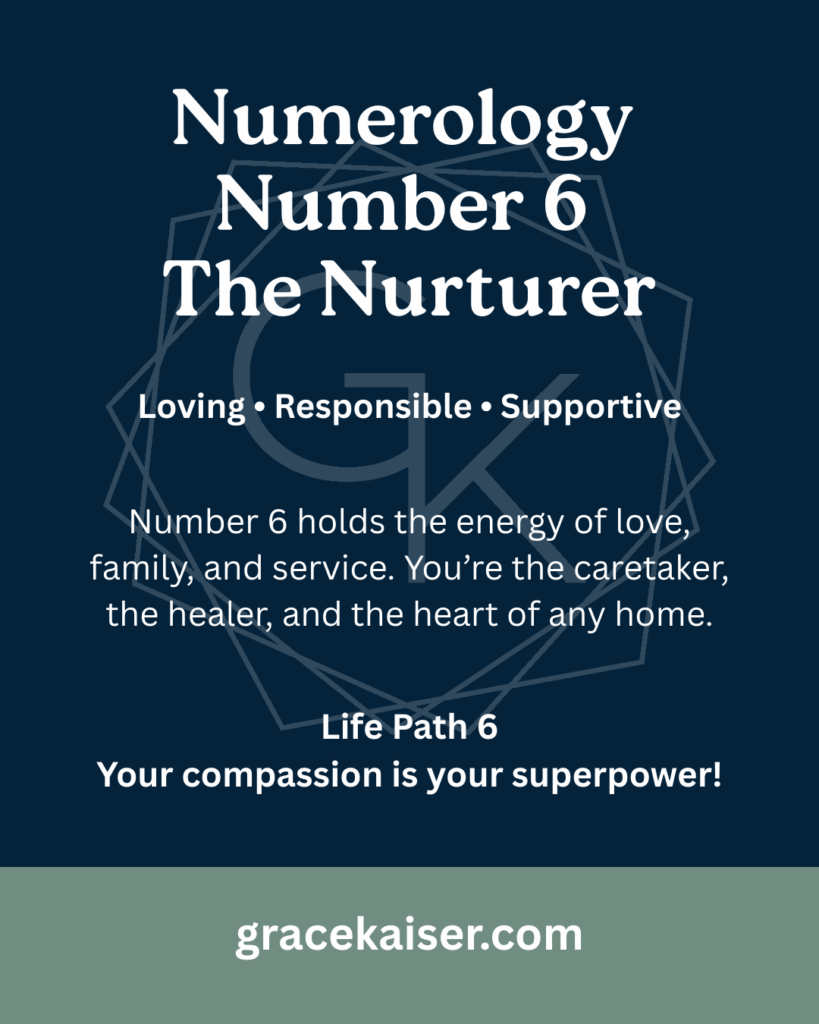 Numerology Number 6 Meaning – Love, Family, and Responsibility
