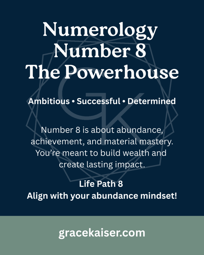 Numerology Number 8 Meaning – Power, Success, and Abundance