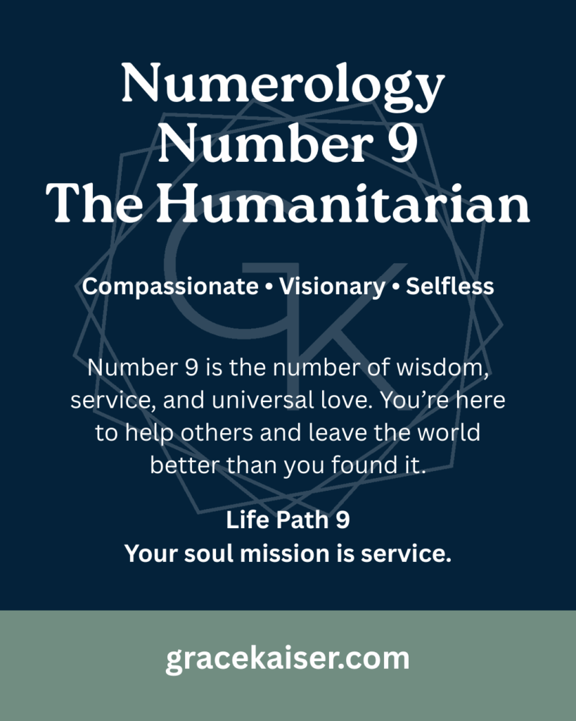 Numerology Number 9 Meaning – Compassion, Service, and Completion